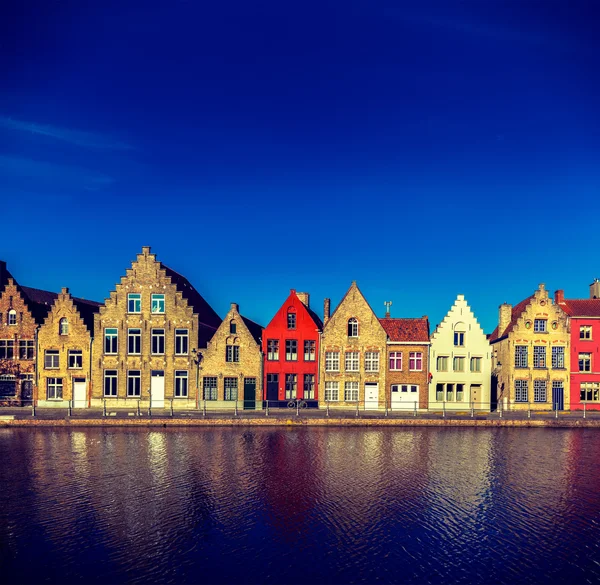 Avrupa şehri. Bruges (brugge), Belçika — Stok fotoğraf