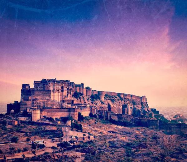 Mehrangarh fort, jodhpur, rajasthan, Indien — Stockfoto