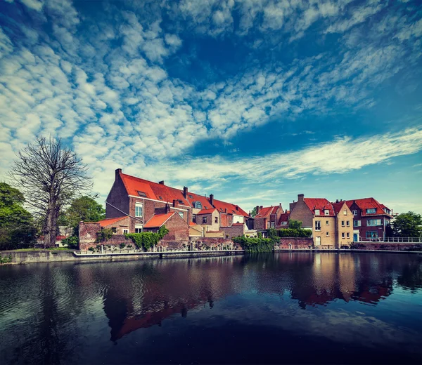 브뤼헤 (brugge), 벨기에 — Stok fotoğraf