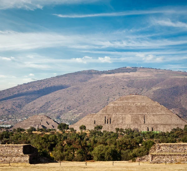 Πυραμίδες του Teotihuacan — Φωτογραφία Αρχείου