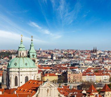 Prag Prag Kalesi: havadan görünümü