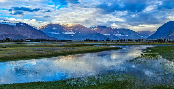 Dolina Nubra, Ladakh, Indie — Zdjęcie stockowe