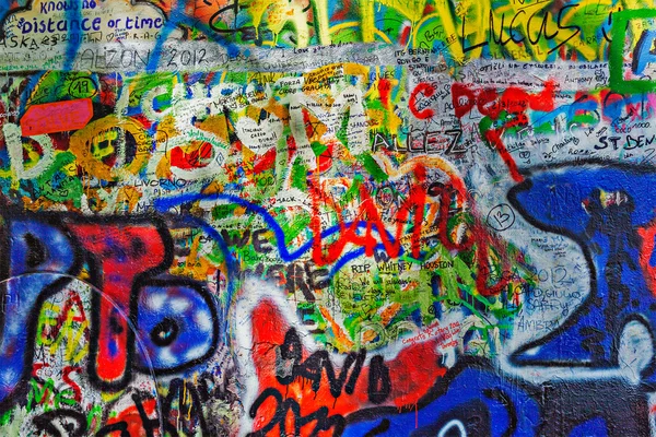 ジョン レノンの壁 — ストック写真