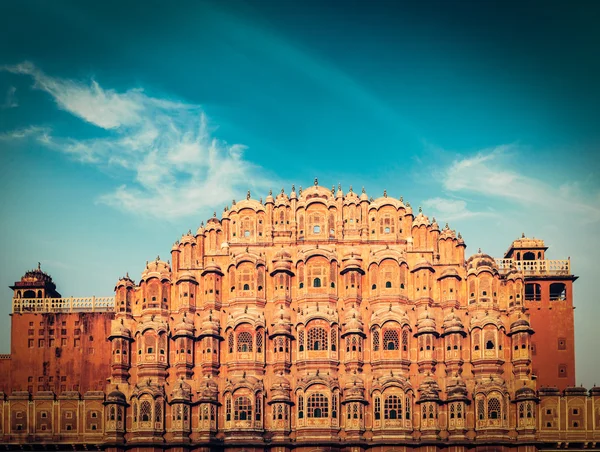 हवा महल (वाऱ्याचा पॅलेस), जयपूर, राजस्थान — स्टॉक फोटो, इमेज