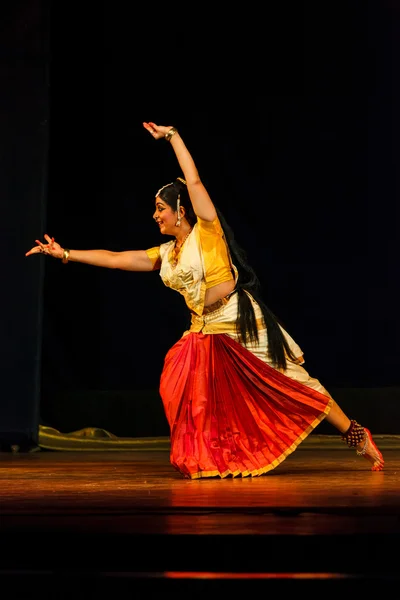 Bharatanatyam - klasický indický tanec — Stock fotografie