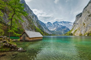 tekne dok obersee gölü etrafında bizimkiler yaşar
