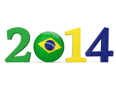 Futbol topu ile 2014 metin