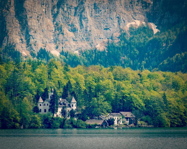 Castle at Hallstatter See — Stock Photo, Image