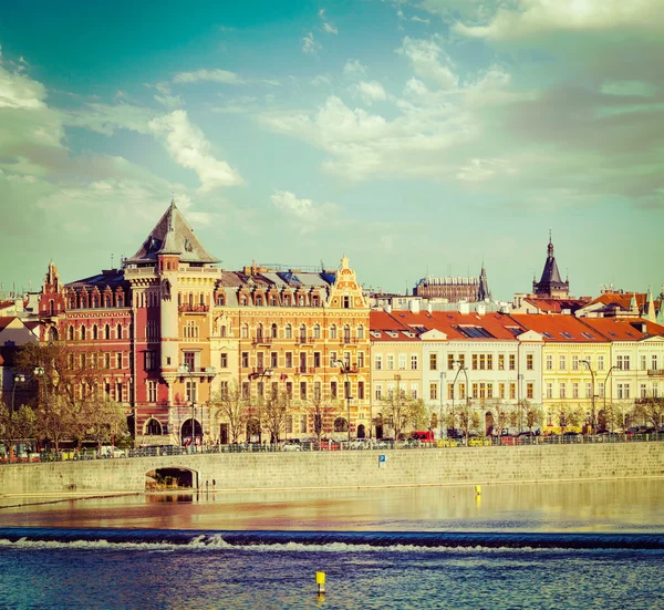 Praag Stare Mesto dijk — Stockfoto