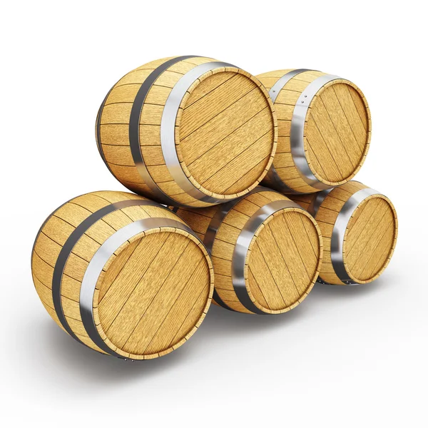 Wooden barrel — Stock Photo, Image