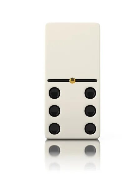 Domino gioco osso da vicino — Foto Stock