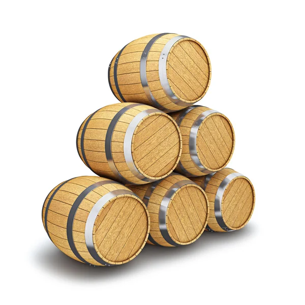 Wooden barrel — Stock Photo, Image