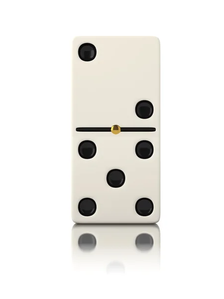 Domino spel bot close-up — Stockfoto