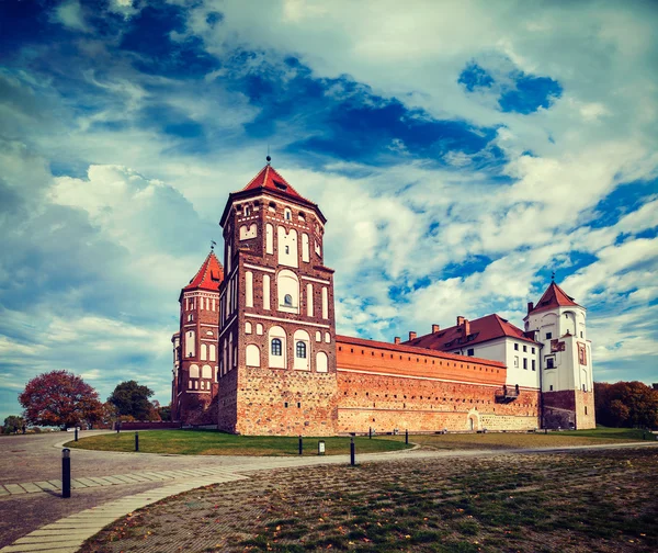 Castelo de Mir em Belarus — Fotografia de Stock