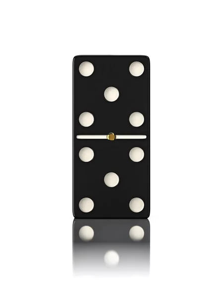 Domino gioco osso da vicino — Foto Stock