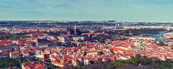 Veduta aerea di Hradchany — Foto Stock