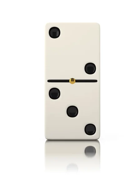 Domino gioco osso da vicino — Foto Stock