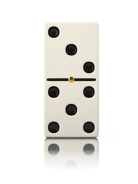 Domino spelet ben på nära håll — Stockfoto
