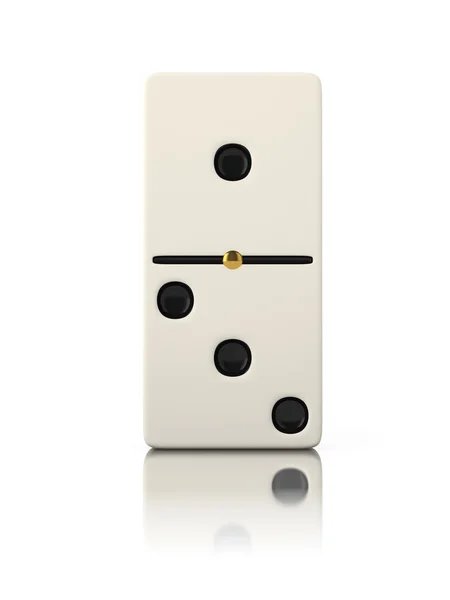 Domino gioco osso da vicino — Foto Stock