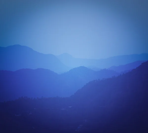 Montañas después del atardecer — Foto de Stock