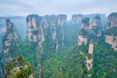 Zhangjiajie Dağları, Çin