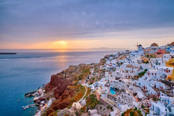 希腊奥亚著名的希腊旅游胜地 — 图库照片
