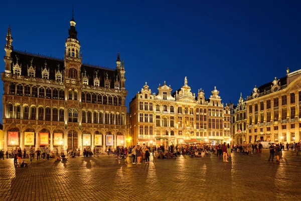 Βρυξέλλες Bruxelles Grote Markt Grand Place square, Βέλγιο — Φωτογραφία Αρχείου