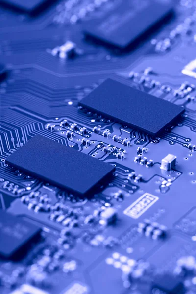 Electronic Circuit Board Close — Stock Photo, Image