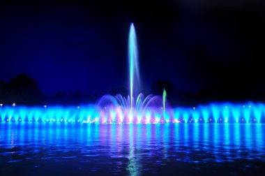 Wroclaw fıskiye gösterisi