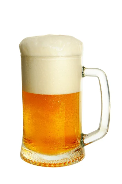 Glass with beer — Stock Photo, Image