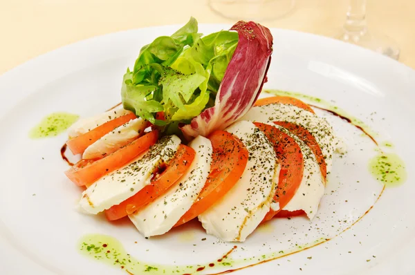 Salade caprese — Stockfoto