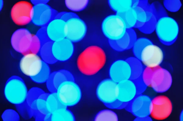 Weihnachtsbokeh — Stockfoto