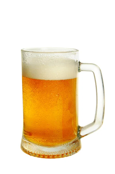 Glass with beer — Stock Photo, Image