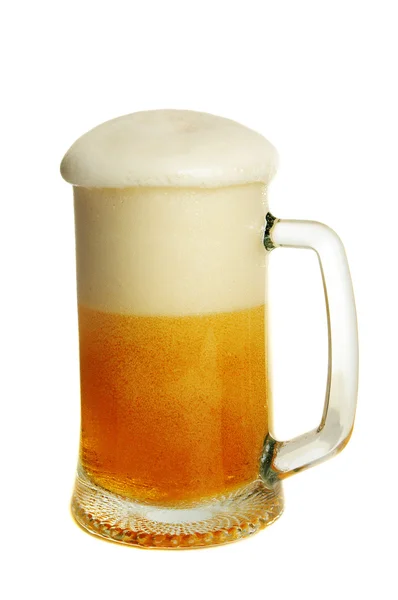 Glass with beer — Stock Photo, Image