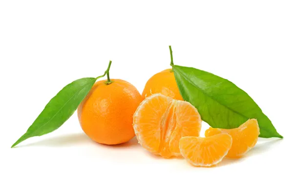 Tangerine geïsoleerd — Stockfoto