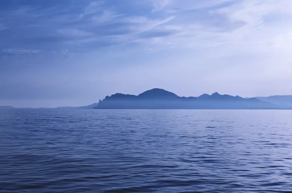 Sera paesaggio marino — Foto Stock