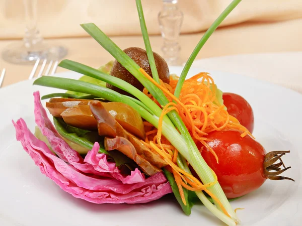 Marinated vegetables — Stock Photo, Image