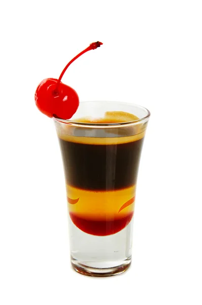 Coffee cocktail isolated — Stock Photo, Image