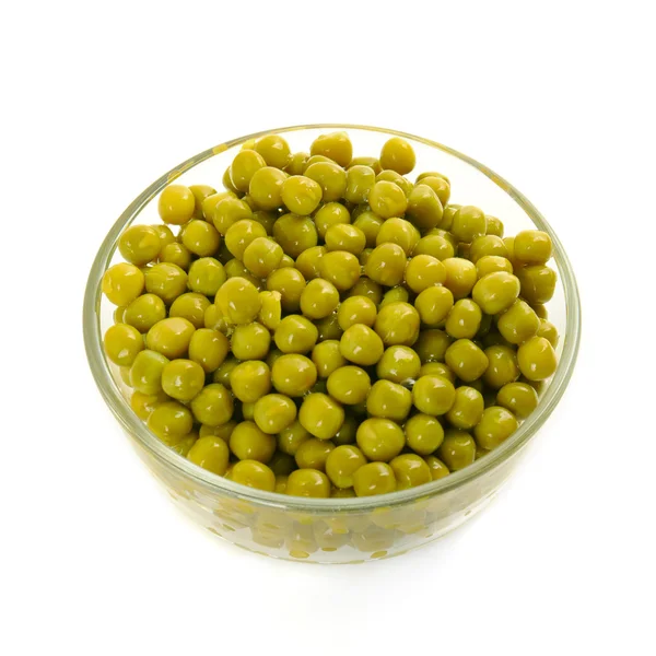 Canned green pea Stock Photo