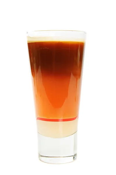 Coffee cocktail isolated — Stock Photo, Image