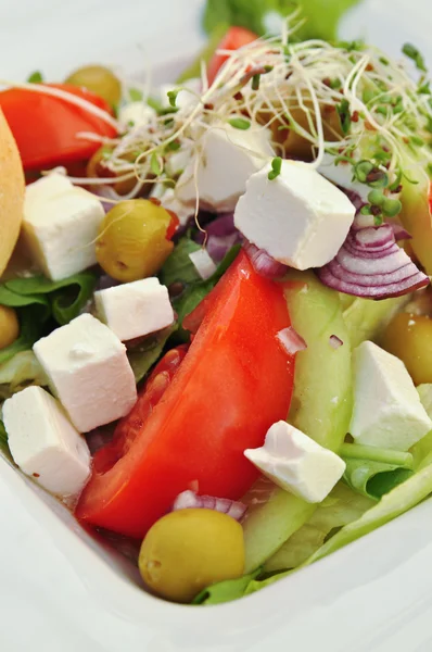 Griekse salade — Stockfoto