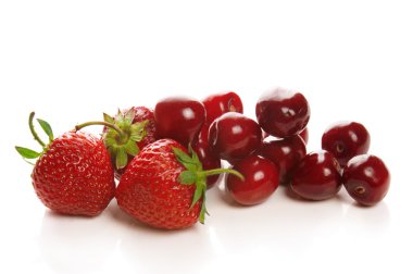 çilek ve vişne