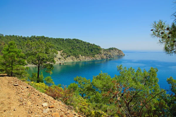 Krajina moře Turecko — Stock fotografie