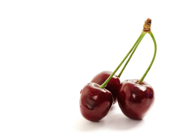 Three sweet cherry — Stock Photo, Image
