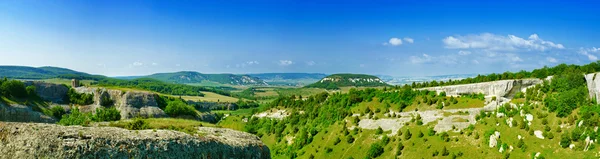 Krajobraz lato panoramą — Zdjęcie stockowe