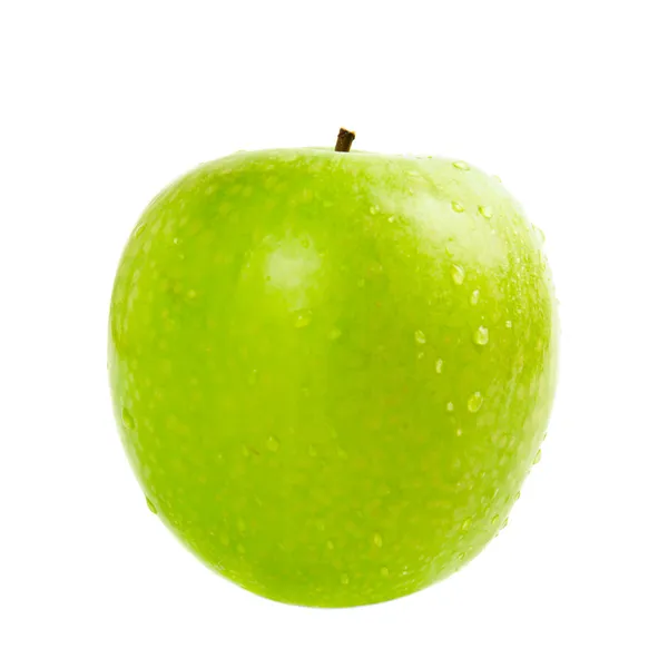 Grönt äpple — Stockfoto