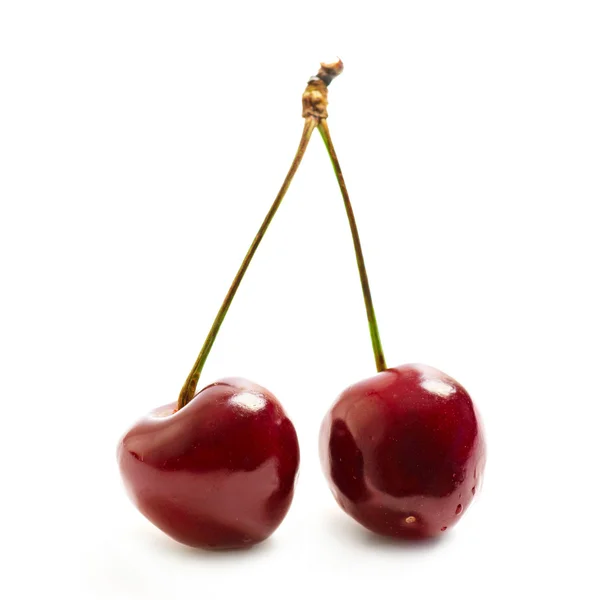 Dvě sladké cherry — Stock fotografie