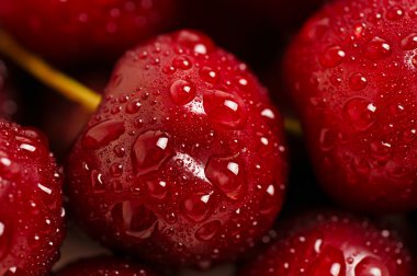 tatlı kiraz arka plan