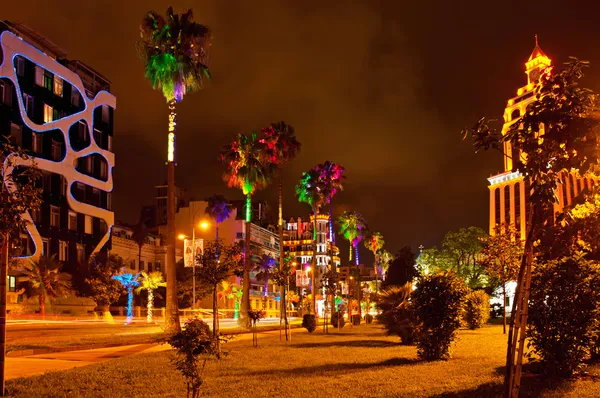 Batumi at night — Stock Photo, Image