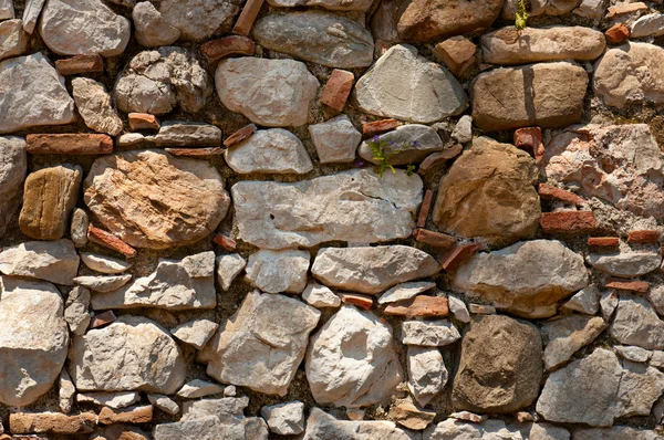 Parede de tijolo antigo — Fotografia de Stock